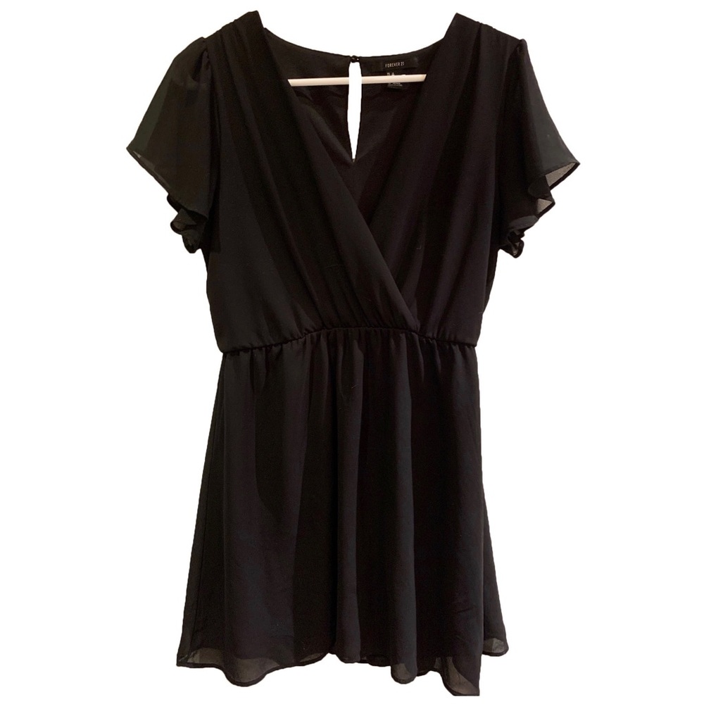 Black Wrap Dress